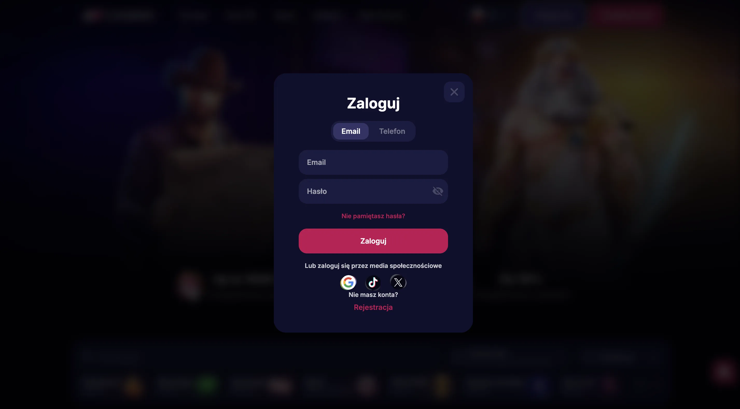NV Casino login: dostępne opcje logowania w NVcasino