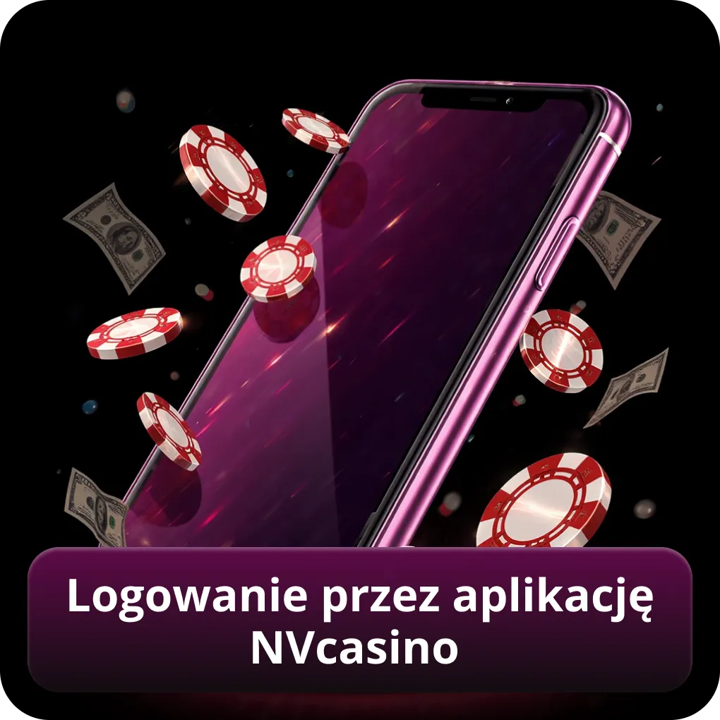 Logowanie przez aplikację Nvcasino