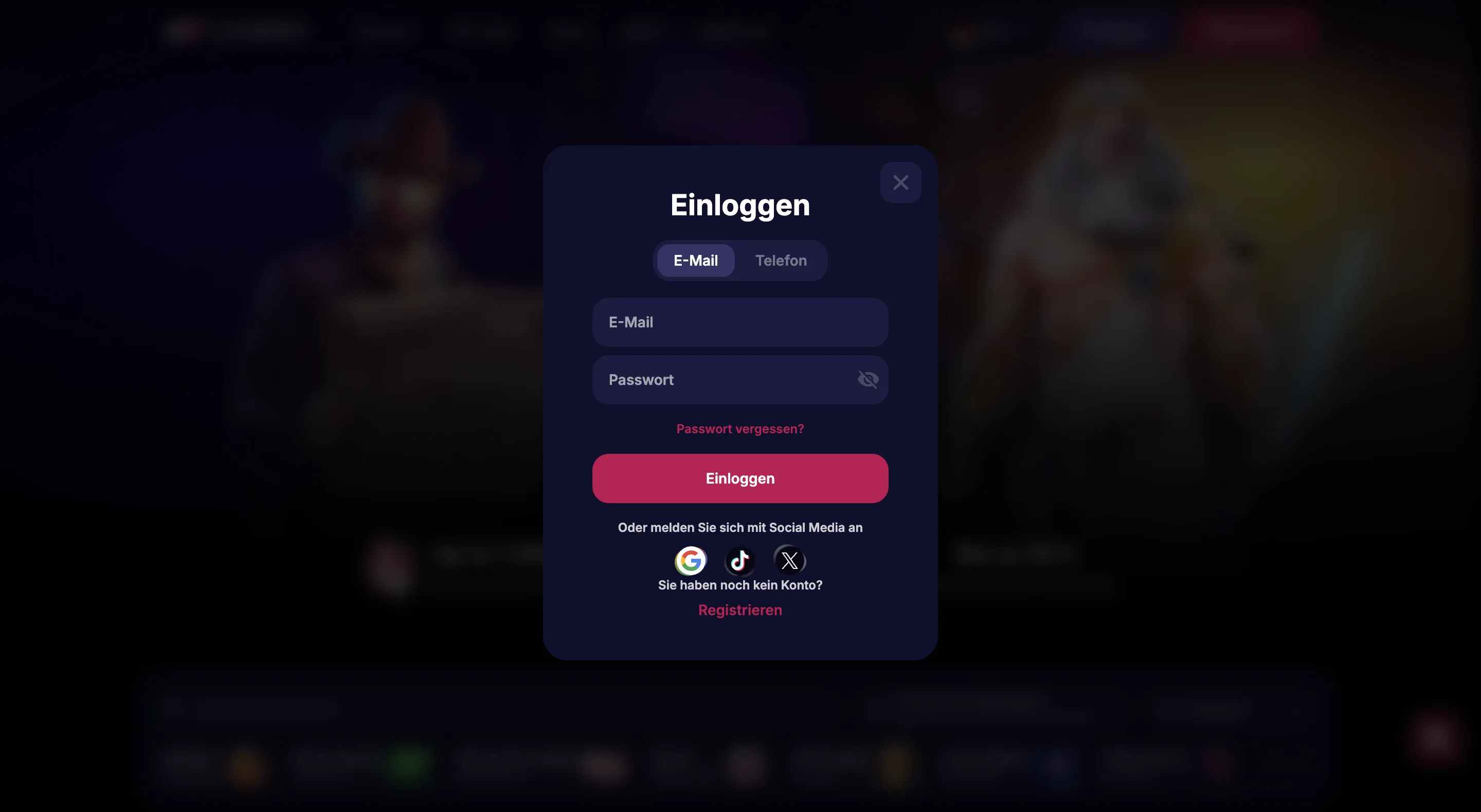 NV Casino Login: verfügbare Anmeldeoptionen auf Desktop und Mobile